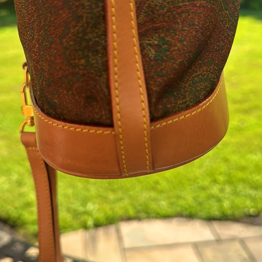 Etro bag Brown and Tan Women's Paisley Bag